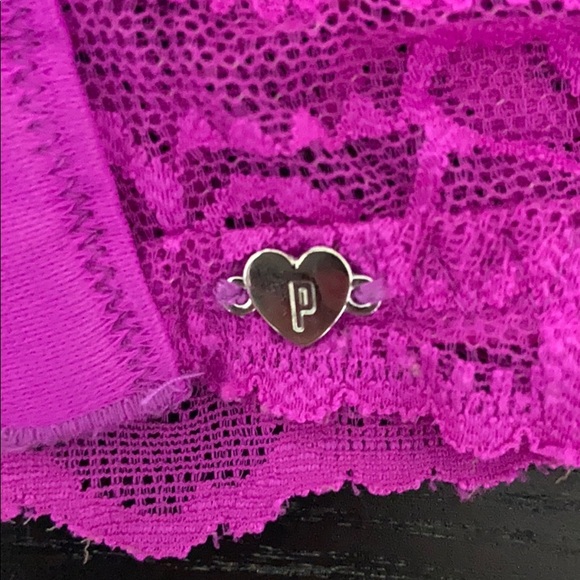 Pink Halter Bralette - Picture 3 of 5